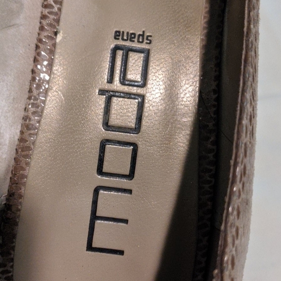 Moda Spana tan heels / pumps - Picture 7 of 8